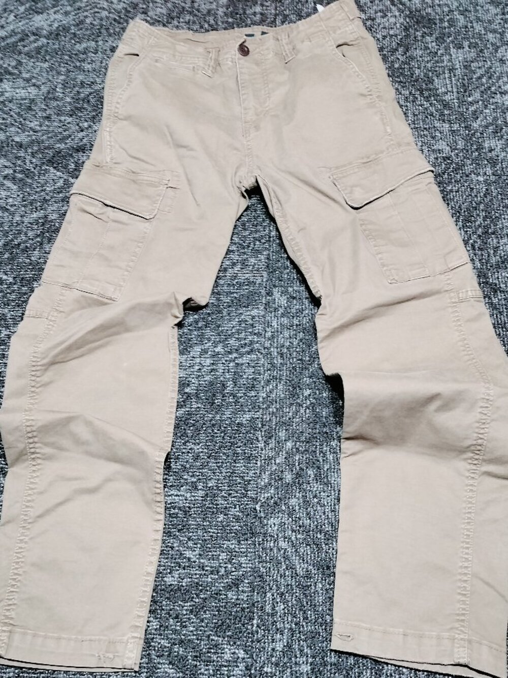 American Eagle Pants Men's Flex 29x32 Khaki / Tan Jeans Cargo Straight Leg NWOT